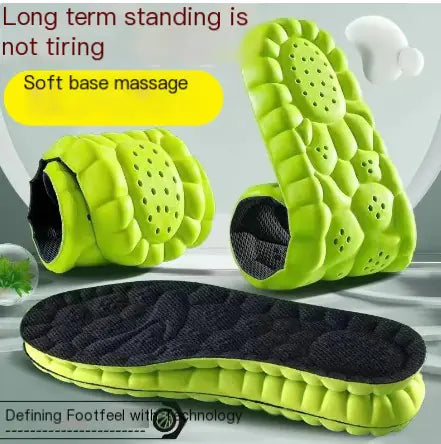 ZenStride - Plush-Foam Orthotic Insoles Arch Support & Plantar Fasciitis Relief for Flat Feet