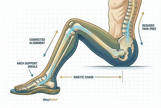 Lower Back Pain Relief: The Critical Link Between Your Arch Support and Kinetic Chain