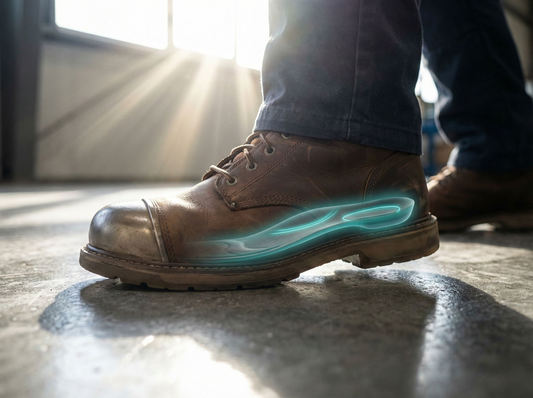 Staying Grounded: Specialized Insoles to Beat Foot Fatigue on Hard Concrete Floors