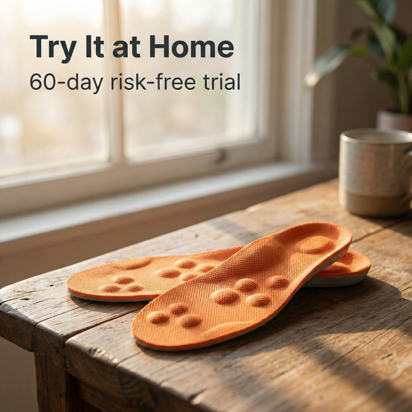 ZenStride - Everyday Comfort & Gentle Stimulation Insoles