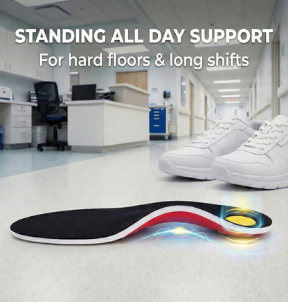 ShiftGuard All-Day Work Insoles — Comfort That Helps You Stay in Your Day