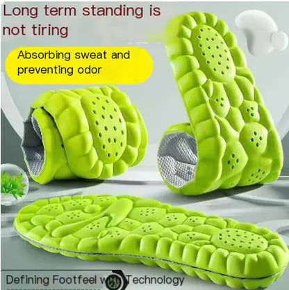 ZenStride -  Plush-Foam Orthotic Insoles Arch Support & Plantar Fasciitis Relief for Flat Feet